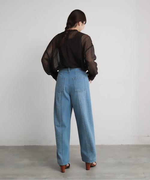 NOMBRE IMPAIR（ノンブルアンペール）の「オパールPT　ボウタイブラウス（シャツ/ブラウス・レディース・ブラウン・FREE）」の5枚目の写真