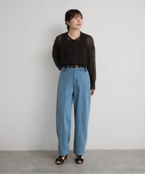 NOMBRE IMPAIR（ノンブルアンペール）の「オパールPT　ボウタイブラウス（シャツ/ブラウス・レディース・ブラウン・FREE）」の6枚目の写真