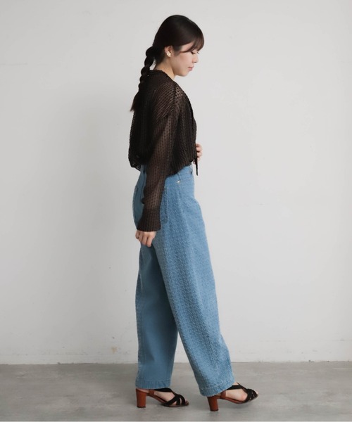 NOMBRE IMPAIR（ノンブルアンペール）の「オパールPT　ボウタイブラウス（シャツ/ブラウス・レディース・ブラウン・FREE）」の9枚目の写真