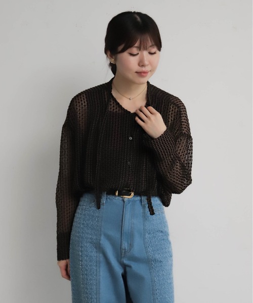 オパールPT ボウタイブラウス | NOMBRE IMPAIR