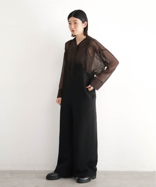 NOMBRE IMPAIR（ノンブルアンペール）の「オパールPT　ボウタイブラウス（シャツ/ブラウス・レディース・ブラウン・FREE）」の14枚目の写真