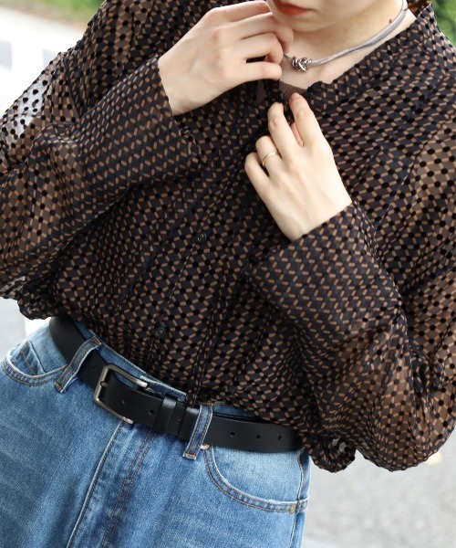 オパールPT ボウタイブラウス | NOMBRE IMPAIR