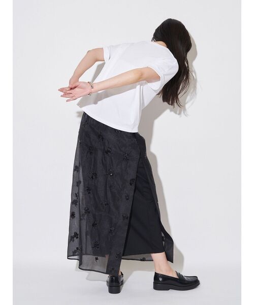 ELENDEEK（エレンディーク）の「スパングルシアースカート（スカート・レディース・ブラック/グレー・FREE）」の18枚目の写真