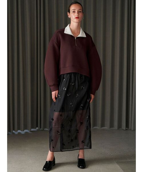 ELENDEEK（エレンディーク）の「スパングルシアースカート（スカート・レディース・ブラック/グレー・FREE）」の17枚目の写真