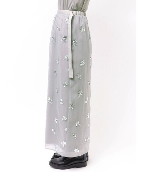 ELENDEEK（エレンディーク）の「スパングルシアースカート（スカート・レディース・ブラック/グレー・FREE）」の14枚目の写真