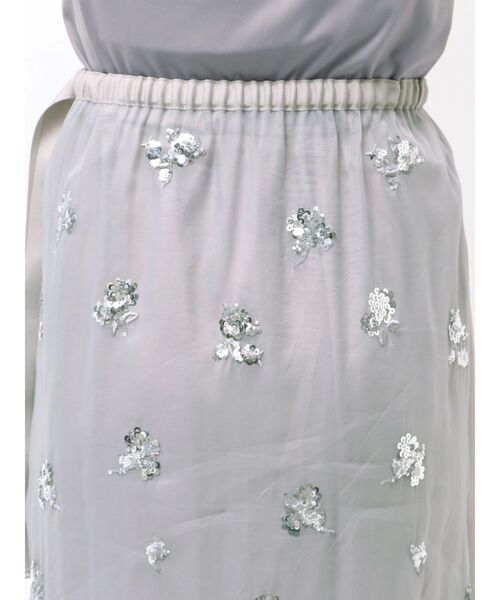 ELENDEEK（エレンディーク）の「スパングルシアースカート（スカート・レディース・ブラック/グレー・FREE）」の12枚目の写真