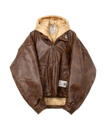 Maison MIHARA YASUHIRO（メゾンミハラヤスヒロ）の「Extended Placket Hood Coated Jacket（ブルゾン）」