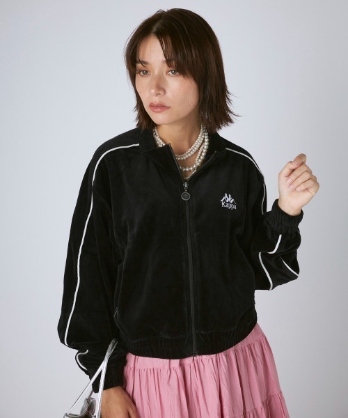 ベロアトラックジャケット（その他アウター）｜Kappa（カッパ）の