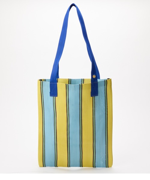 LILA&FLEUR(リラアンドフルール)の「Market Bag(トートバッグ・レディース・オレンジ系その他/ホワイト×ブラック/ピンク系その他/グリーン×オレンジ/イエロー× ブルー/サックスブルー系・ONE SIZE)」の4枚目の写真
