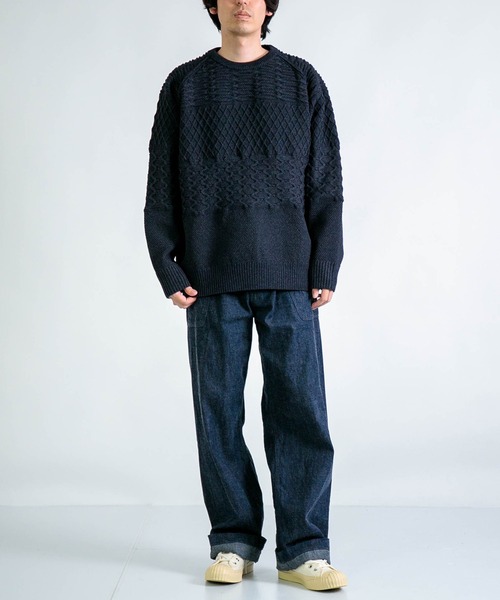 nanamica] Crew Neck Sweater / クルーネックセーター | Domingo