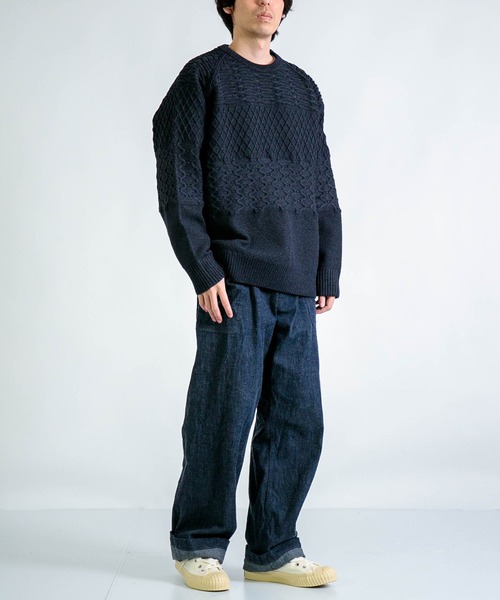 nanamica] Crew Neck Sweater / クルーネックセーター | Domingo