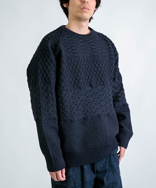 nanamica] Crew Neck Sweater / クルーネックセーター | Domingo
