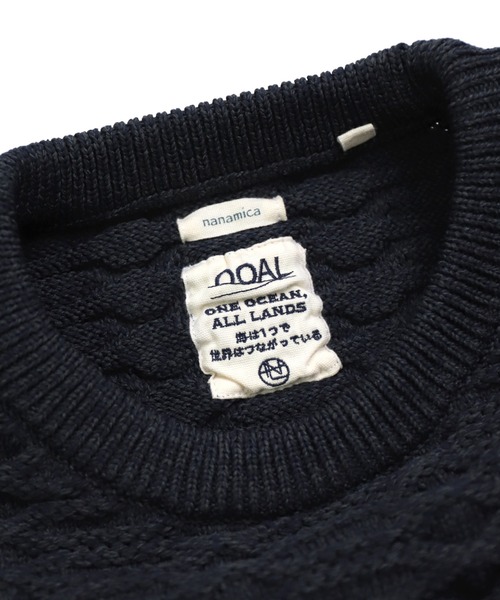nanamica ニットセーター Lサイズ nanamica] Crew Neck Sweater / クルーネックセーター | Domingo