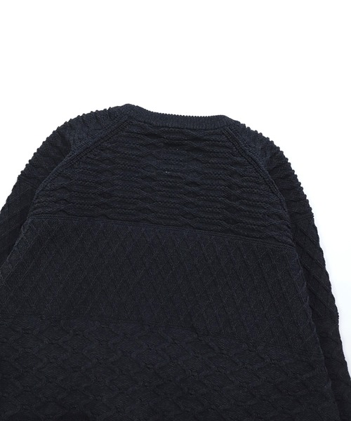 nanamica（ナナミカ）の「[nanamica] Crew Neck Sweater / クルーネックセーター（ニット/セーター・メンズ・ネイビー・S/M）」の12枚目の写真