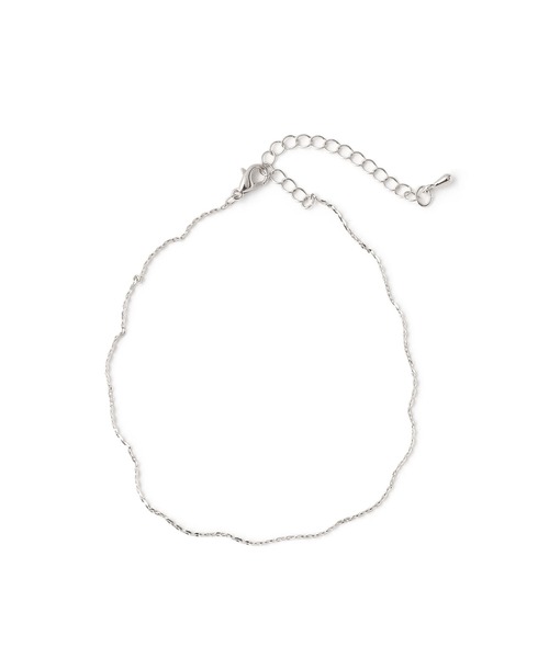 colleca la（コレカラ）の「ウェイビーライン チェーンアンクレット（アンクレット・レディース・ゴールド/シルバー・FREE）」の7枚目の写真