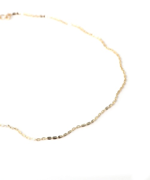 colleca la（コレカラ）の「ウェイビーライン チェーンアンクレット（アンクレット・レディース・ゴールド/シルバー・FREE）」の9枚目の写真