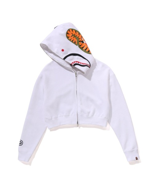 A BATHING APE フード付きパーカー A BATHING APE パーカー 2ND SHARK FULL ZIP HOODIE メンズ