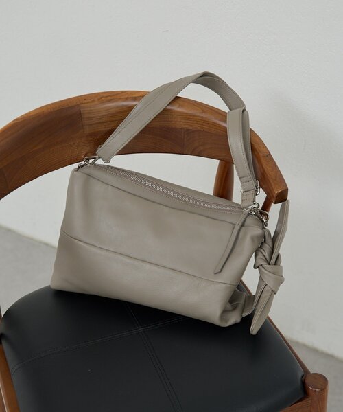 【500mlペットボトル収納可能】【2.718】Knot 2WAYバッグ