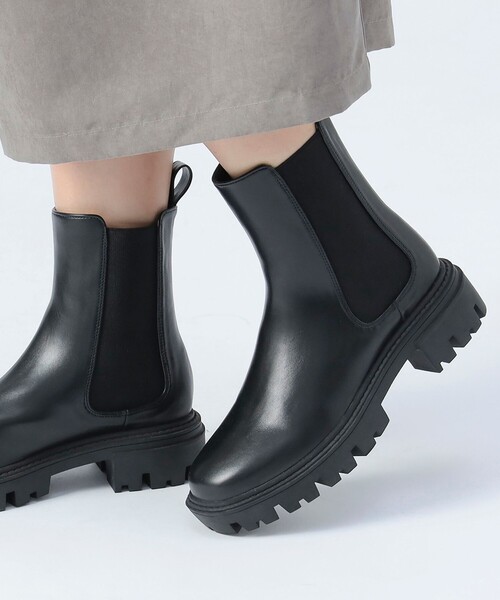 BEAMS HEART（ビームスハート）の「サイドゴア ブーツ（22.5～24.5cm）（ブーツ・レディース・ブラック/ブラウン・LARGE/MEDIUM/SMALL）」の2枚目の写真
