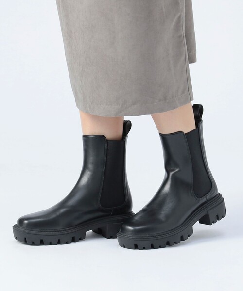 BEAMS HEART（ビームスハート）の「サイドゴア ブーツ（22.5～24.5cm）（ブーツ・レディース・ブラック/ブラウン・LARGE/MEDIUM/SMALL）」の3枚目の写真