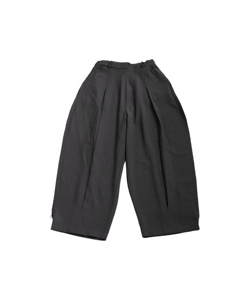 antiqua(アンティカ)の「アウトシームコクーンパンツ(その他パンツ・レディース・グレー/ブラック・ONESIZE)」の16枚目の写真
