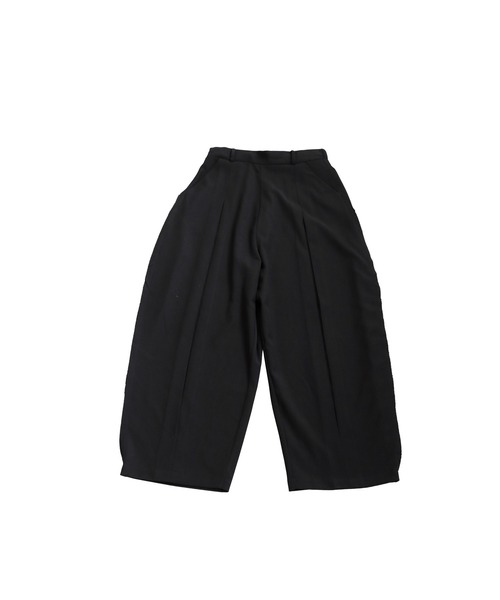 antiqua(アンティカ)の「アウトシームコクーンパンツ(その他パンツ・レディース・グレー/ブラック・ONESIZE)」の15枚目の写真