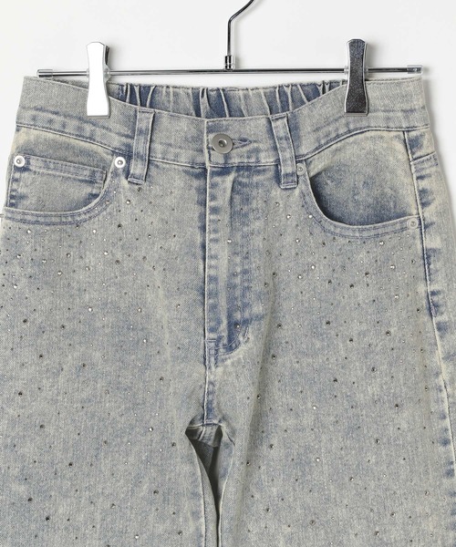 3.3 Field Trip （3.3フィールドトリップ）の「3.3 Field Trip／キラキラフレアデニムパンツ（デニムパンツ・レディース・ブルー/ブラック・FREE）」の11枚目の写真