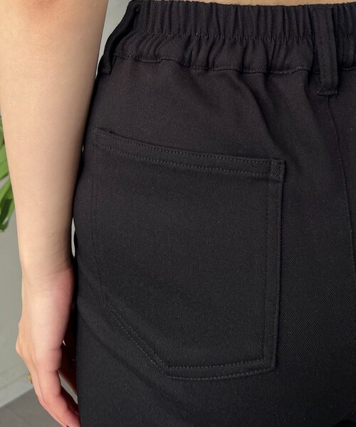prose verse（プロズヴェール）の「【-3kg見え！】パール付フロントスリットスーパーストレッチパンツ（その他パンツ・レディース・ブラック・LARGE/MEDIUM/TL/TM/PL/PM）」の11枚目の写真