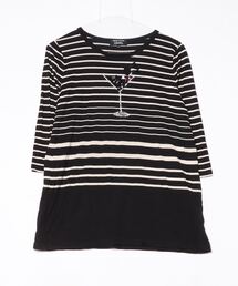 SONIA RYKIEL - SONIA RYKIELソニアリキエル  未使用❤︎インポート❤︎七分袖 ソニアリキエル SONIA RYKIEL 半袖ボーダーワンピース リブ