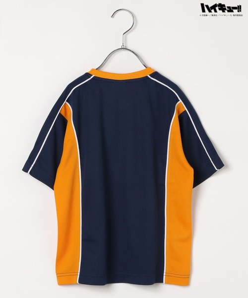 FOUND GOOD（ファウンドグッド）の「ハイキュー!!/KユニフォームT（Tシャツ/カットソー・キッズ・ネイビー/ブラック/ホワイト系5/レッド系5・120cm/140cm）」の8枚目の写真