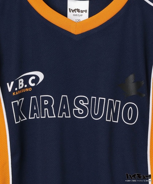 FOUND GOOD（ファウンドグッド）の「ハイキュー!!/KユニフォームT（Tシャツ/カットソー・キッズ・ネイビー/ブラック/ホワイト系5/レッド系5・120cm/140cm）」の10枚目の写真