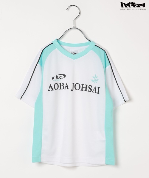 FOUND GOOD（ファウンドグッド）の「ハイキュー!!/KユニフォームT（Tシャツ/カットソー・キッズ・ネイビー/ブラック/ホワイト系5/レッド系5・120cm/140cm）」の17枚目の写真