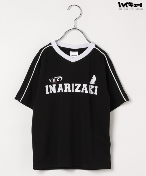 FOUND GOOD（ファウンドグッド）の「ハイキュー!!/KユニフォームT（Tシャツ/カットソー・キッズ・ネイビー/ブラック/ホワイト系5/レッド系5・120cm/140cm）」の15枚目の写真