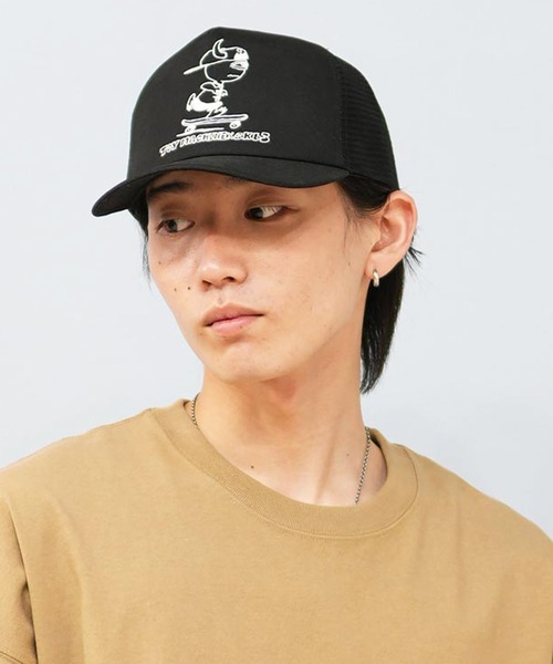 TOY MACHINE(トイ マシーン)の「TOY MACHINE/トイマシーン TMC SKB3 SECT TRUCKER CAP キャップ 252045007(キャップ・メンズ・ブラック/ホワイト/ブラウン/ネイビー・FREE)」の1枚目の写真