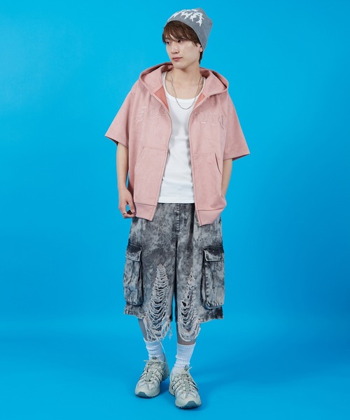 improves(インプローブス)の「クラッシュカーゴショーツ(その他パンツ・メンズ・ブラック/グレー・MEDIUM/LARGE)」の10枚目の写真