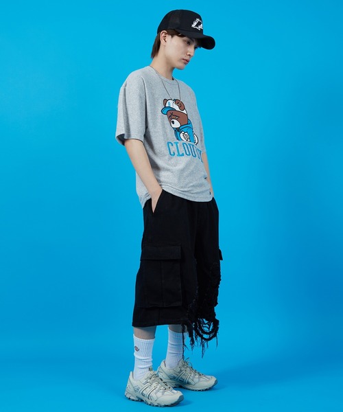 improves(インプローブス)の「クラッシュカーゴショーツ(その他パンツ・メンズ・ブラック/グレー・MEDIUM/LARGE)」の6枚目の写真