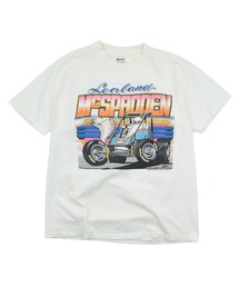 【USED】80’s Stedman “Lealand MESPADDEN” レーシング Tシャツ USA製