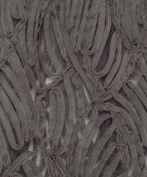 Rie Miller（リエミラー）の「《セットアップ対応》チュール刺繍タイトスカート（スカート・レディース・グレー/キナリ・38）」の11枚目の写真