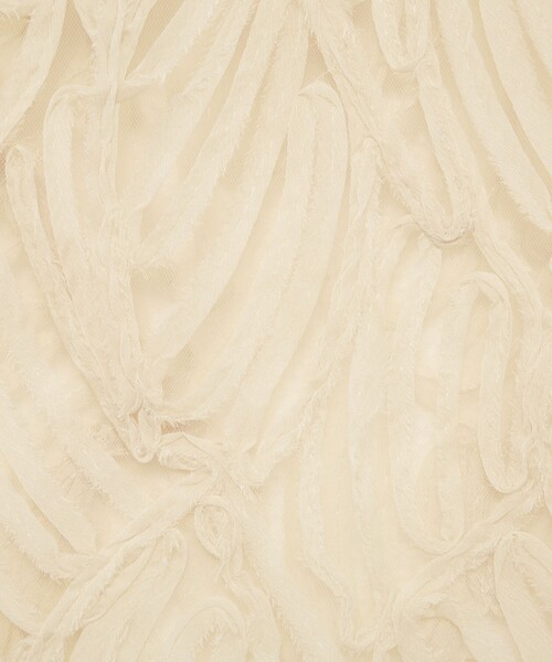 Rie Miller（リエミラー）の「《セットアップ対応》チュール刺繍タイトスカート（スカート・レディース・グレー/キナリ・38）」の12枚目の写真