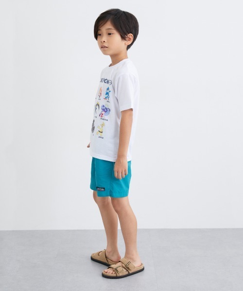 QUNTSTYLE（キュントスタイル）の「【ポケットモンスター】半袖プリントＴシャツ（Tシャツ/カットソー・キッズ・オフホワイト/ブラック/レッド・110/120/130/140）」の9枚目の写真