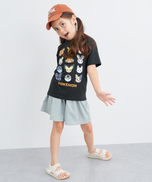 QUNTSTYLE（キュントスタイル）の「【ポケットモンスター】半袖プリントＴシャツ（Tシャツ/カットソー・キッズ・オフホワイト/ブラック/レッド・110/120/130/140）」の12枚目の写真