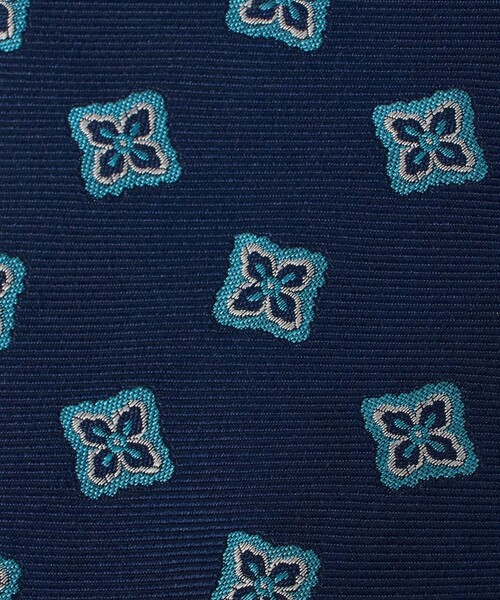 green label relaxing（グリーンレーベルリラクシング）の「GLR シルク② 8.0cm コモン3 ネクタイ（ネクタイ・メンズ・ベージュ/ネイビー・FREE）」の7枚目の写真