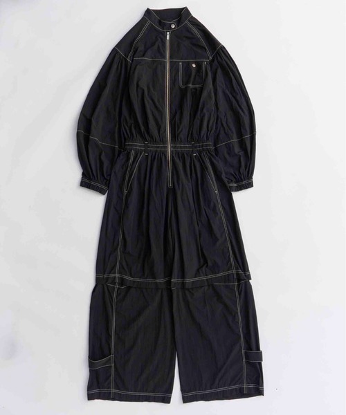 完売品 MAISON SPECIAL オールインワン 黒 メゾンスペシャル 新品 25AW PRE-ORDER】Multiway Shirt All-in-one/マルチウェイ