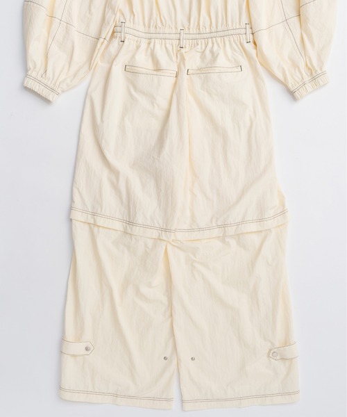 極美品◆メゾンスペシャル 2023aw オールインワン ワンピース 38 25AW PRE-ORDER】Multiway Shirt All-in-one/マルチウェイ