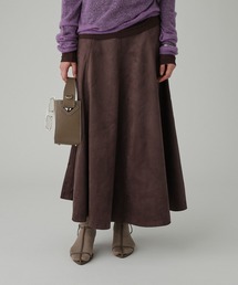 BABYLONE | フェイクスエードフレアスカート(スカート)