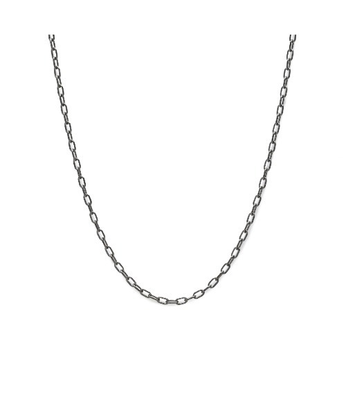 JAM HOME MADE（ジャムホームメイド）の「安全ピン 長アズキ チェーン ダイヤモンド ネックレス XS シルバー925 メンズ レディース（ネックレス・メンズ・ブラック/シルバー/ゴールド・ONE SIZE）」の4枚目の写真