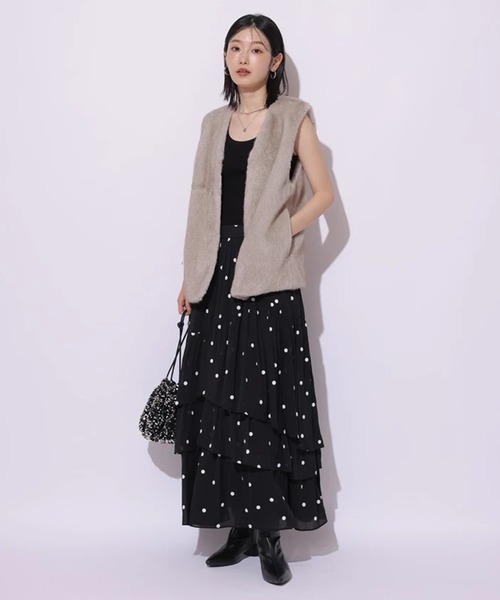 【新品】　Mystrada　エコファーブルゾン　¥31900→ 新品】 Mystrada エコファーブルゾン ¥31900→
