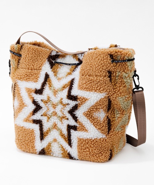 PENDLETON（ペンドルトン）の「PENDLETON/ペンドルトン ボアドローバッグ（ショルダーバッグ・レディース・グレー/ベージュ・FREE）」の12枚目の写真