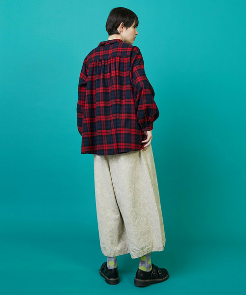 ビエラチェック ブラウス（シャツ/ブラウス）｜FRAPBOIS（フラボア）の