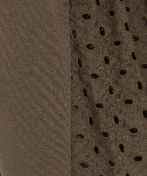 SHOO・LA・RUE(シューラルー)の「【S-LL/体型カバー】インせずサマ見え レースドッキングトップス(Tシャツ/カットソー・レディース・グリーン系/ネイビー/ブラウン系その他・01/02/03/04)」の19枚目の写真